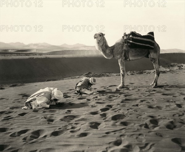 Muslim Desert Prayer