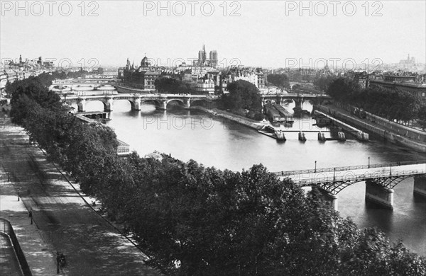 View Of The City Of Paris