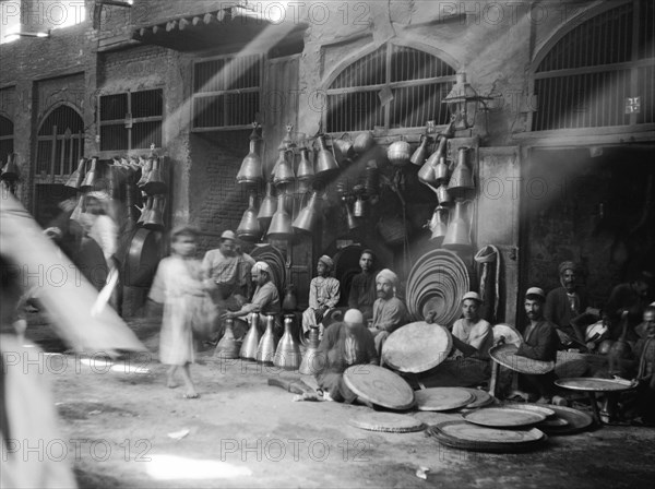 A Street Scene In Baghdad