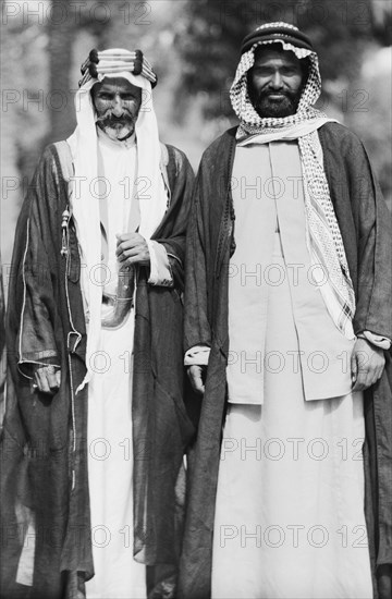Arab Sheiks At Baghdad Palace