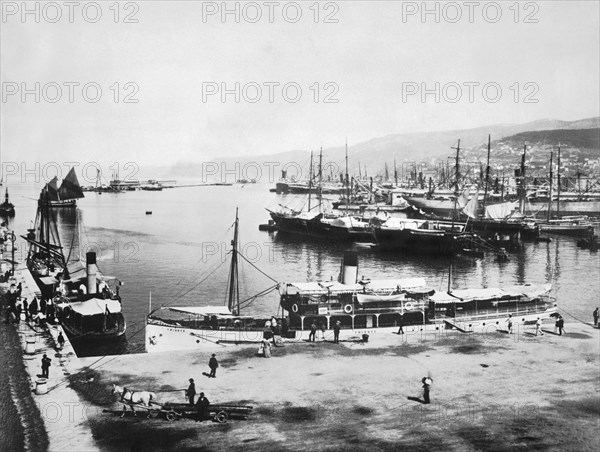 Harbor In Trieste