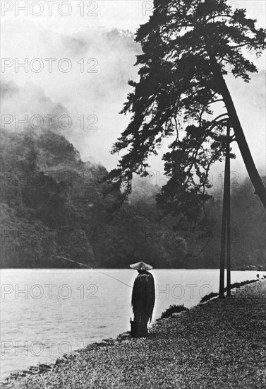 A Lone Japanese Fisherman