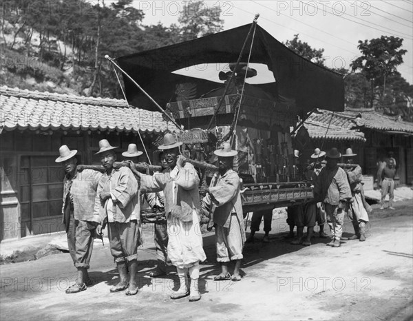Korean Funeral Procession