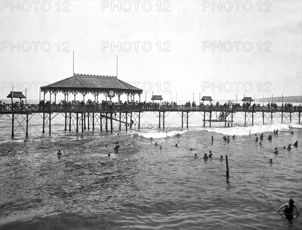 Beach Scene In Lima