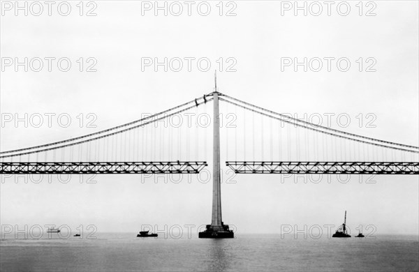 Bay Bridge Under Construction