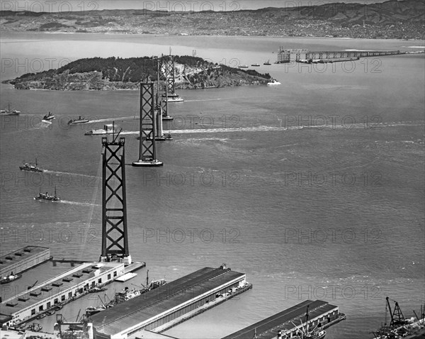 Bay Bridge Under Construction