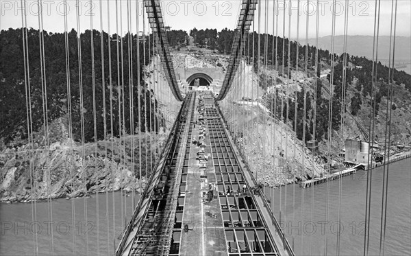 Bay Bridge Under Construction