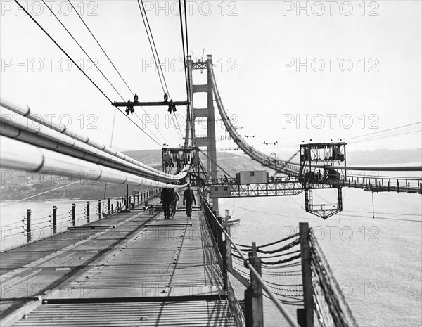 Golden Gate Bridge Work