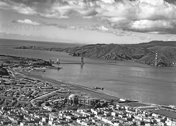 GG Bridge Under Construction