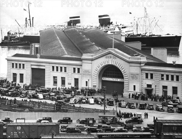 Pickets At The SF Docks.