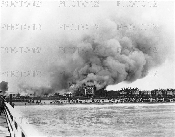 Burning Of The Breakers Hotel