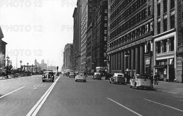 Michigan Avenue In Chicago