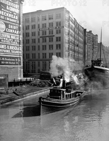 Tugboat In Chicago