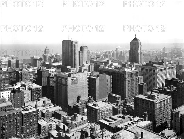 View Over Downtown Chicago