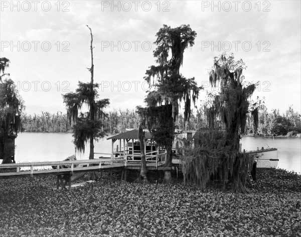 Boat Landing In Louisiana