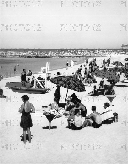 Beach Scene At Cape Cod