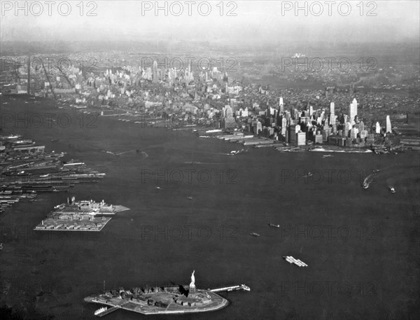 Aerial View Of New York City