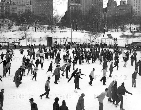 Ice Skating In Central Park