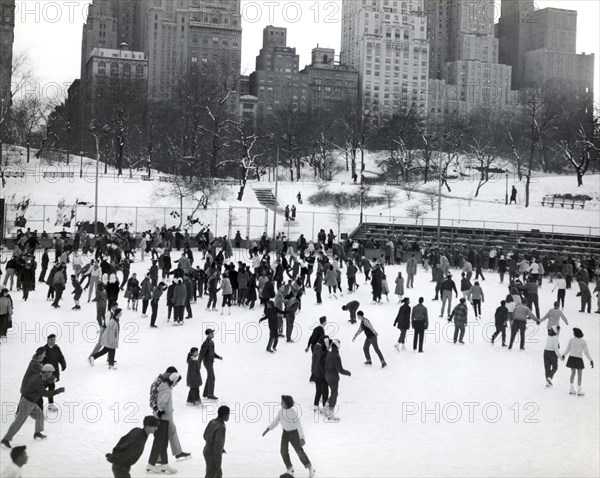 Ice Skating In Central Park