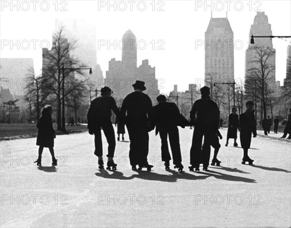 Roller Skating In Central Park