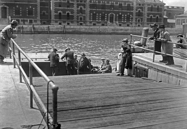 Deportees Leaving Ellis Island