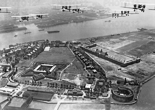 Bombers Over Governors Island