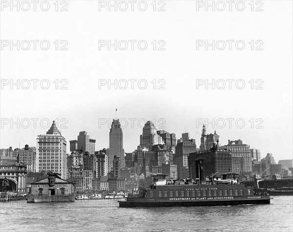 NY Harbor And Skyline