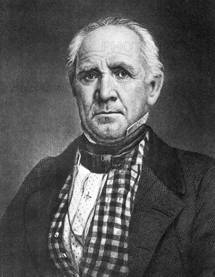Portrait Of Sam Houston