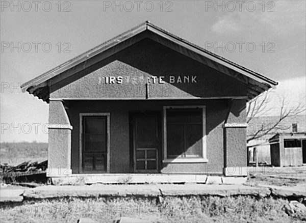 Deserted Bank Building