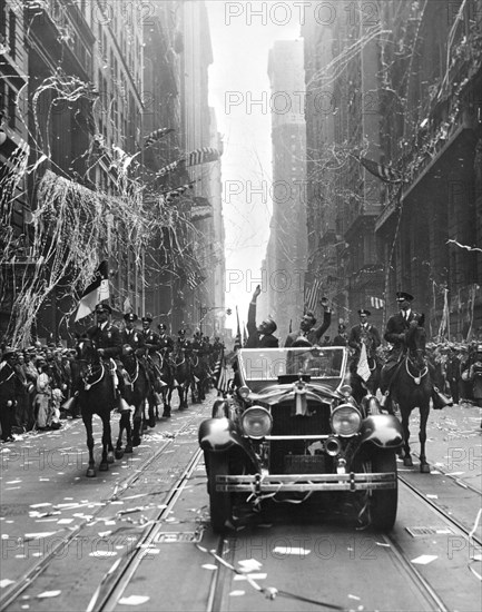 French Aviators NY Parade