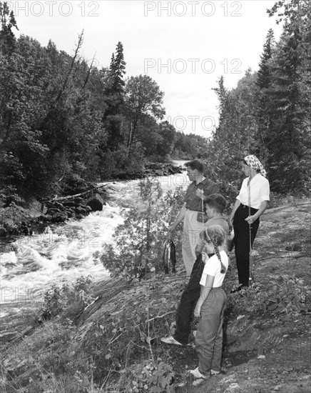 Family Trout Fishing