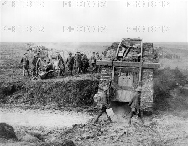 40th Division Tanks In France