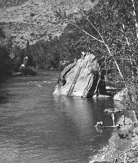 Diving At The Swimming Hole