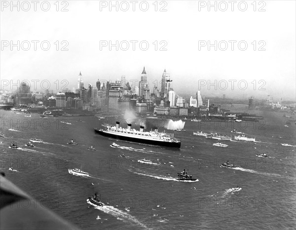 Queen Mary Maiden Voyage