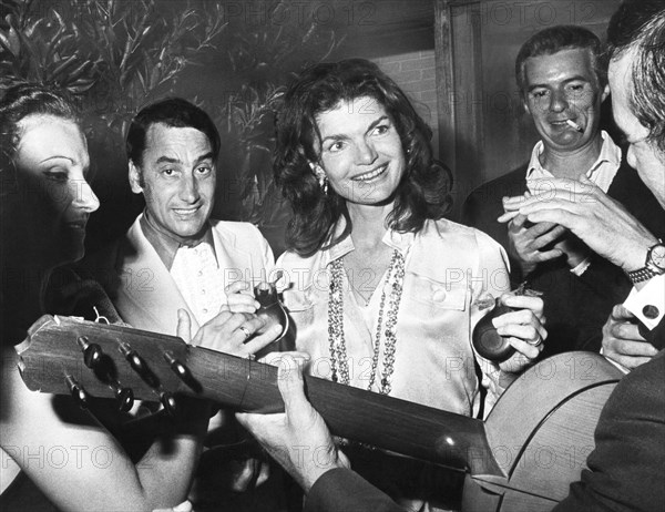 Jackie Kennedy Playing Music