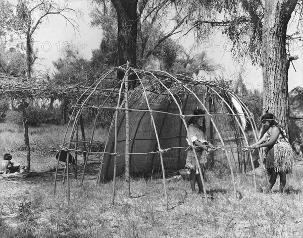 Building A Yokut House