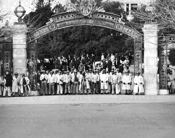 Sather Gate Confrontation