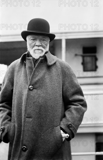 Industrialist Andrew Carnegie