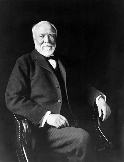 Industrialist Andrew Carnegie