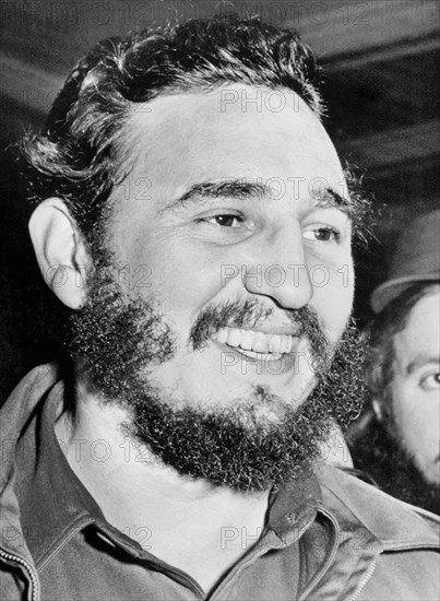 A Smiling Fidel Castro