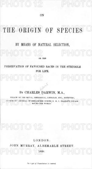 Darwin’s The Origin of Species