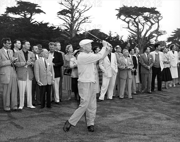 President Eisenhower Golfing