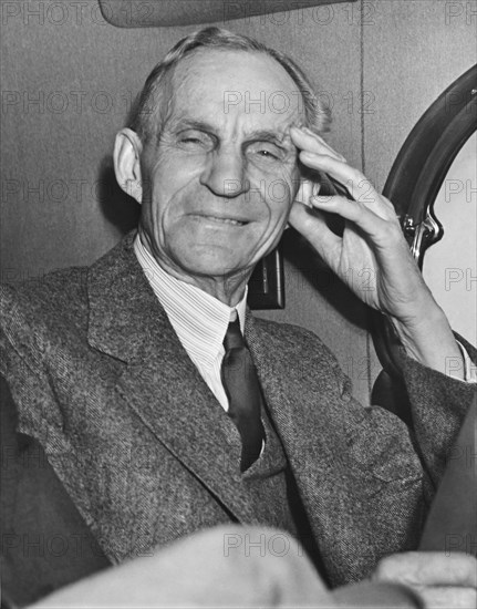 Smiling Henry Ford