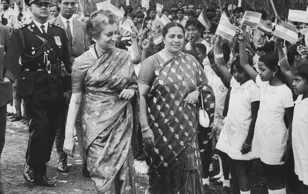 Prime Minister Indira Gandhi