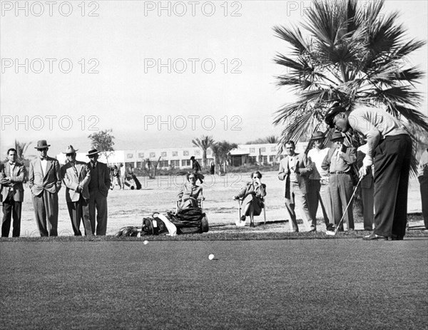 Joe Louis Golfing