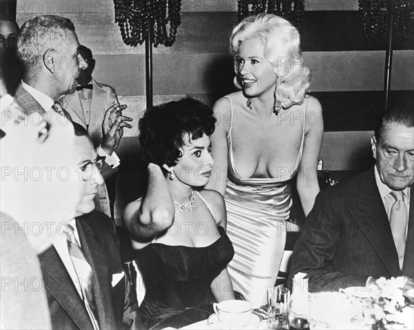 Jayne Mansfield, Sophia Loren