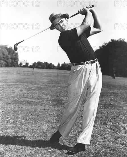 Golfer Sam Snead