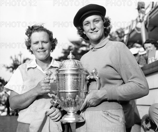 Babe Didrikson And Patty Berg