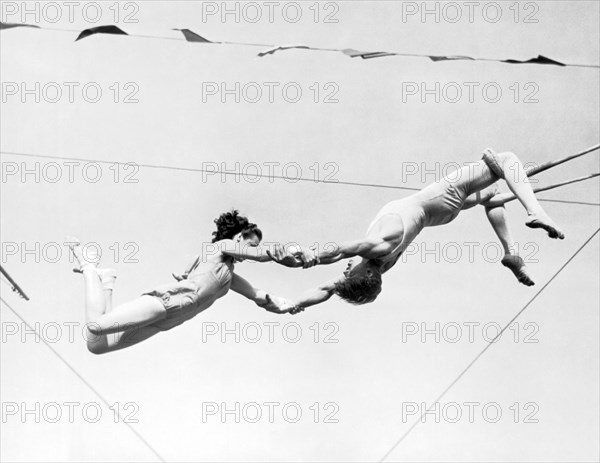 Two Trapeze Artists