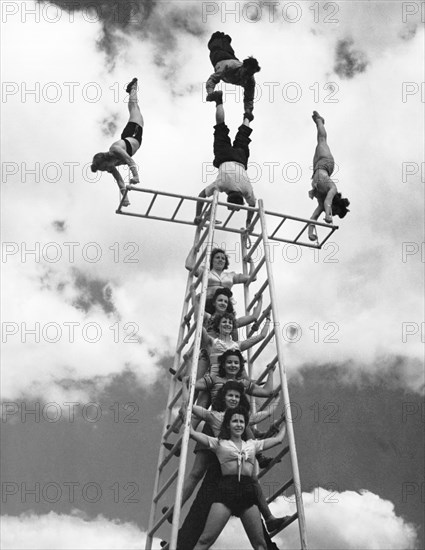 Circus Performers Practice